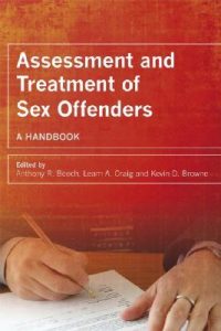 assessment handbook offenders treatment sex